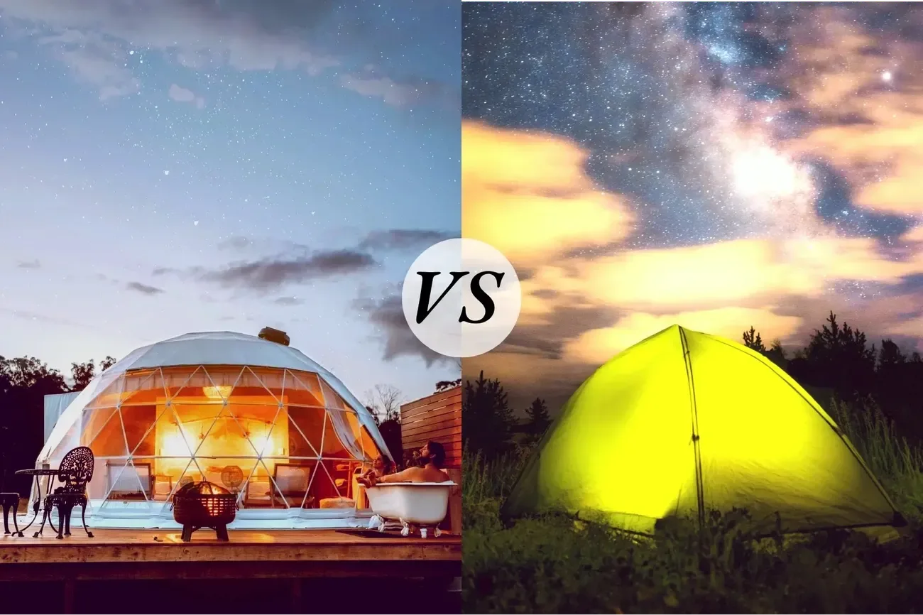 Benefits of Glamping Over Camping