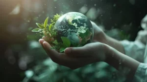 Sustainable development through offsetting